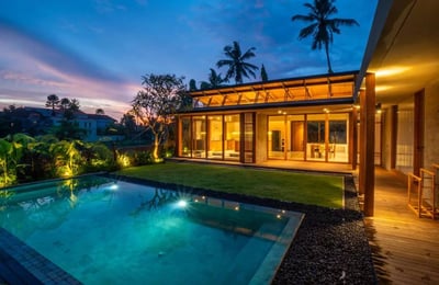 Rental of a premium villa with rice field view, Kecamatan area, Ubud, Bali, Indonesia
